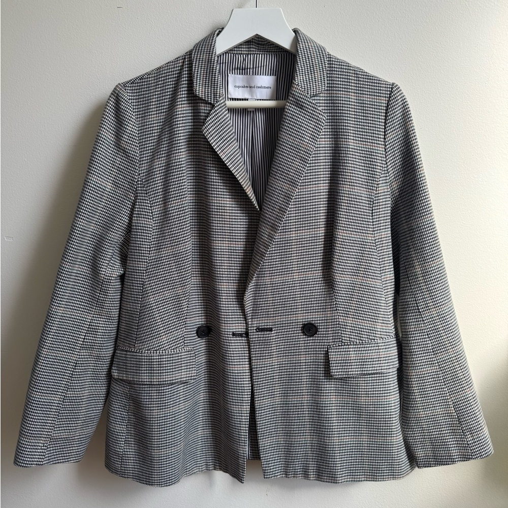 Cupcakes and Cashmere Plaid Blazer